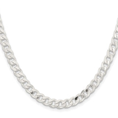 Sterling Silver 5.7mm Curb ChainQCB150