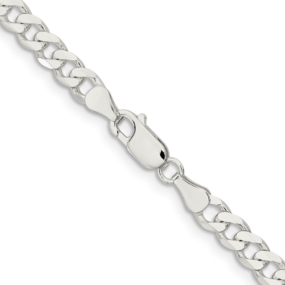 Sterling Silver 5.7mm Curb ChainQCB150