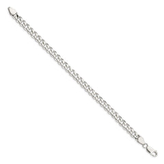 Sterling Silver 6.5mm Curb Chain QCB180-8