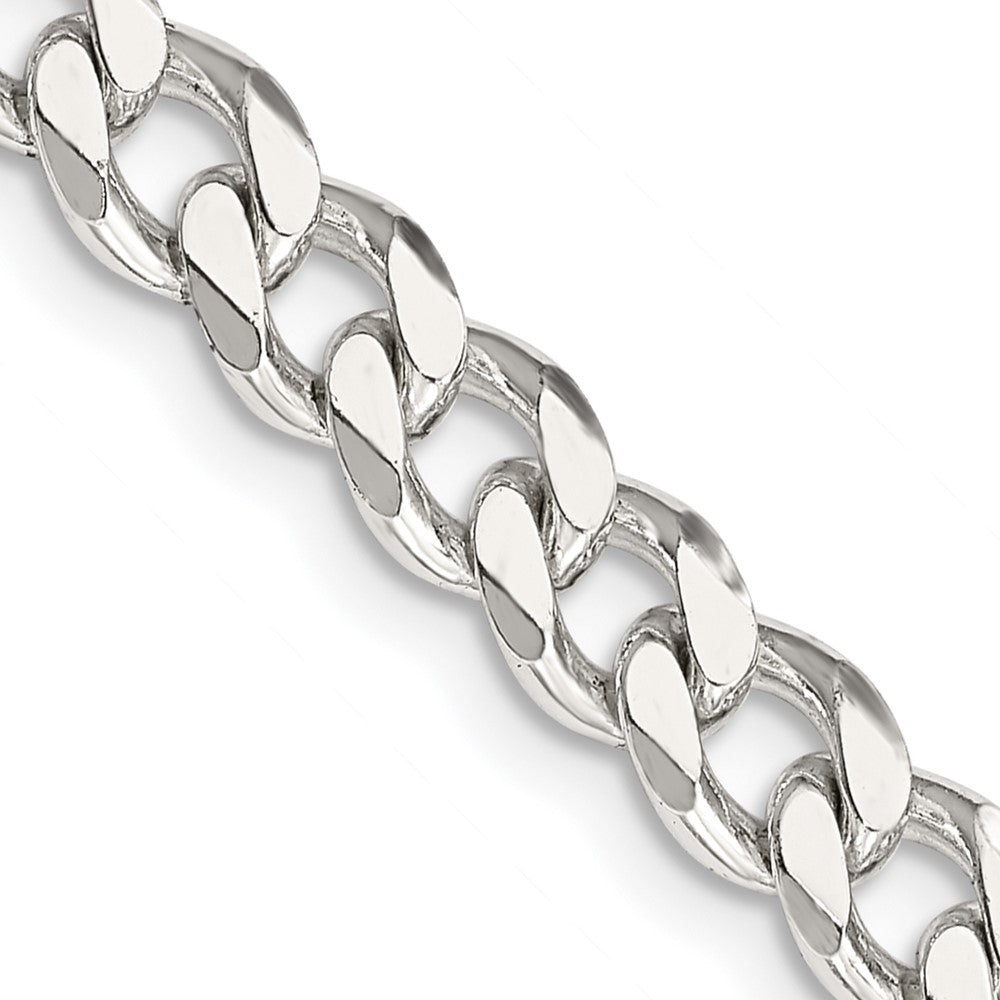 Sterling Silver 6.5mm Curb ChainQCB180