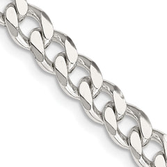 Sterling Silver 6.5mm Curb ChainQCB180