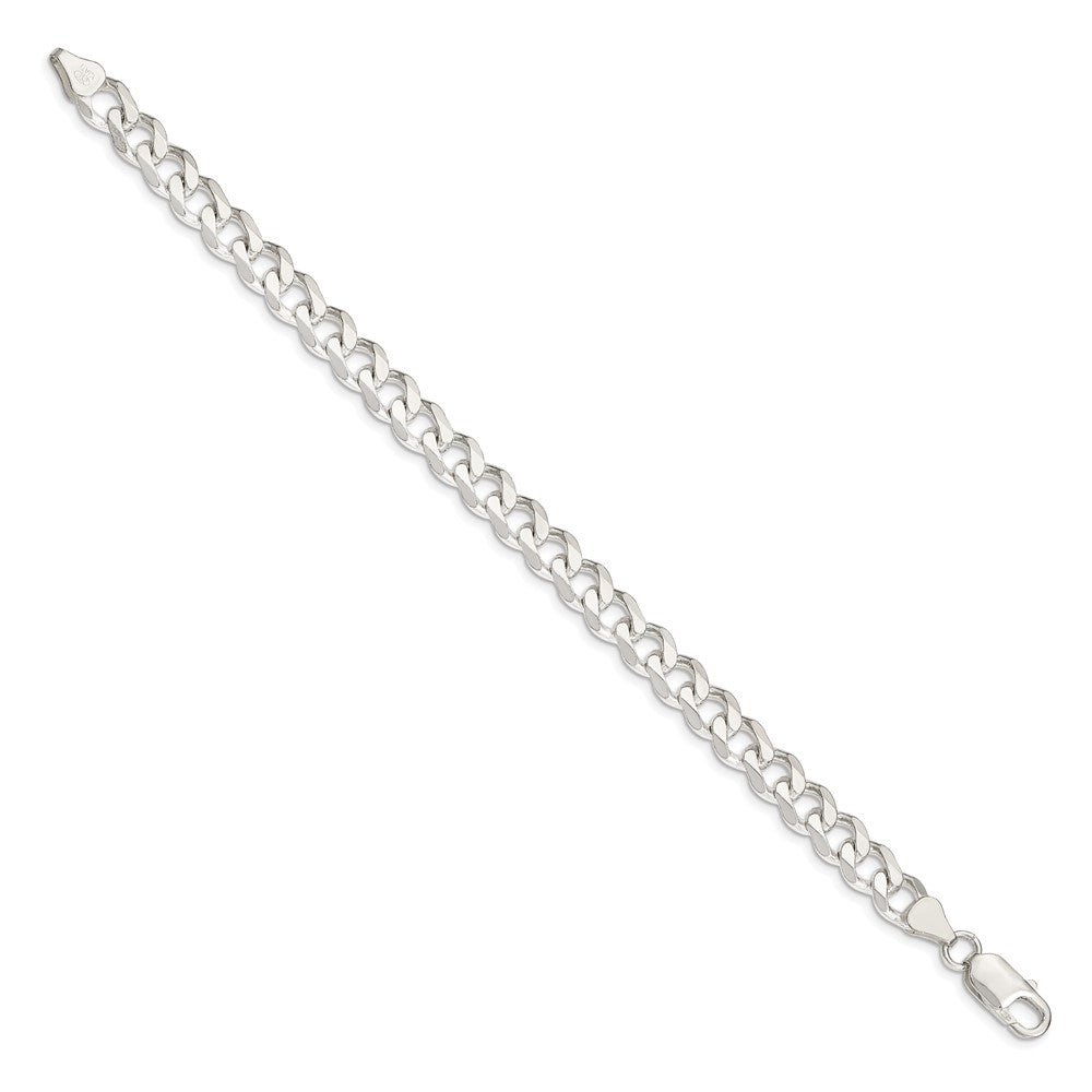 Sterling Silver 7.5mm Curb Chain QCB200-8