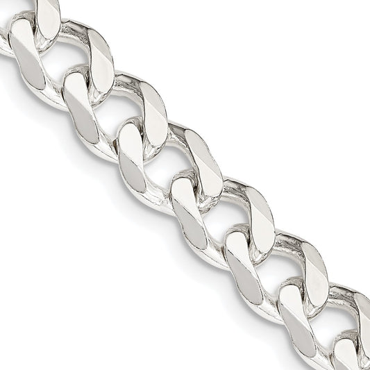 Sterling Silver 7.5mm Curb ChainQCB200