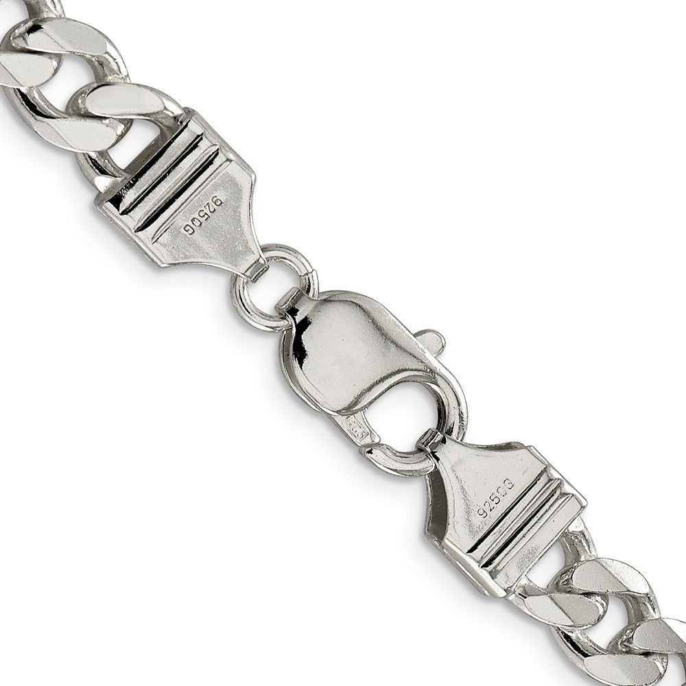 Sterling Silver 8.3mm Curb ChainQCB220