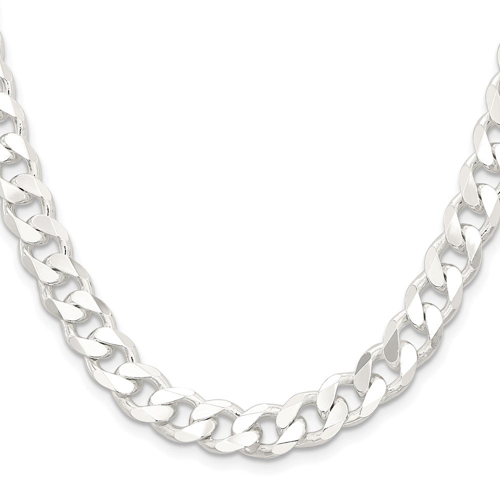 Sterling Silver 9.3mm Curb ChainQCB250