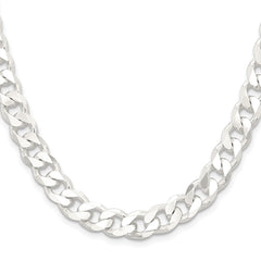 Sterling Silver 9.3mm Curb ChainQCB250