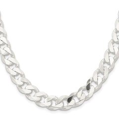 Sterling Silver 11mm Curb ChainQCB300