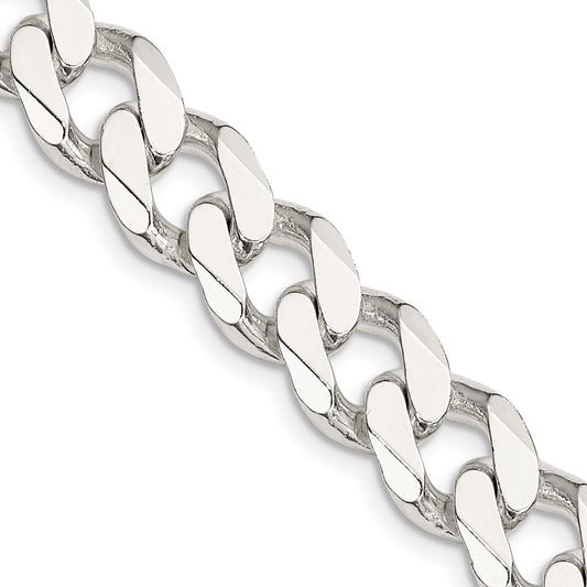 Sterling Silver 11mm Curb ChainQCB300