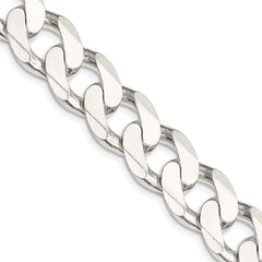 Sterling Silver 14.5mm Curb ChainQCB400