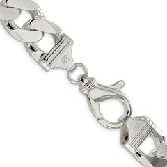 Sterling Silver 16.25mm Curb ChainQCB450