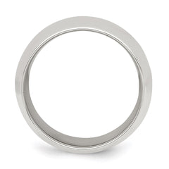 Sterling Silver 10mm Comfort Fit Size 10 Band