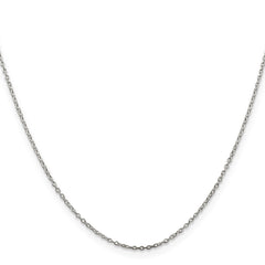 Sterling Silver 1mm Cable ChainQCL025