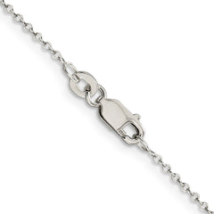 Sterling Silver 1mm Cable ChainQCL025