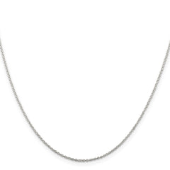 Sterling Silver 1mm Cable ChainQCL030