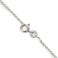 Sterling Silver 1mm Cable ChainQCL030