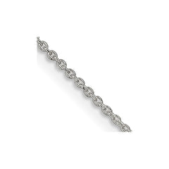 Sterling Silver 1mm Cable ChainQCL030