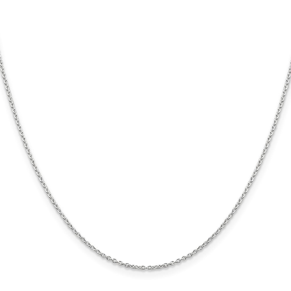 Sterling Silver 1.25mm Cable ChainQCL035