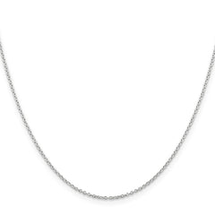 Sterling Silver 1.25mm Cable ChainQCL035