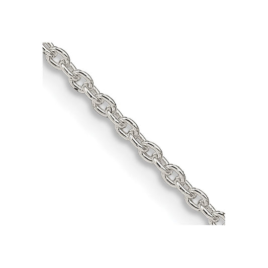 Sterling Silver 1.95mm Cable ChainQCL050