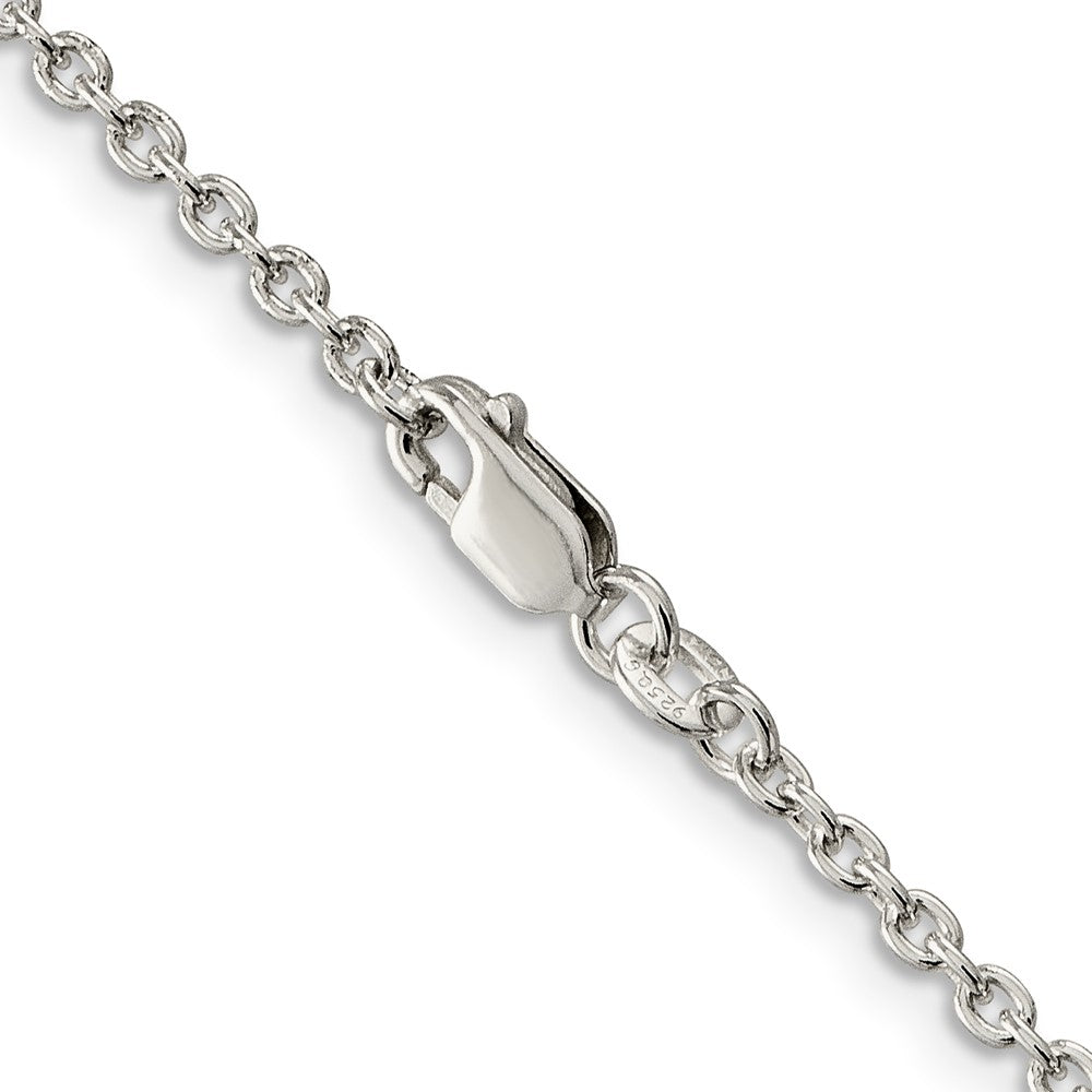 Sterling Silver 2.25mm Cable ChainQCL060