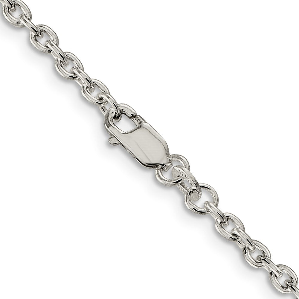 Sterling Silver 2.75mm Cable ChainQCL080