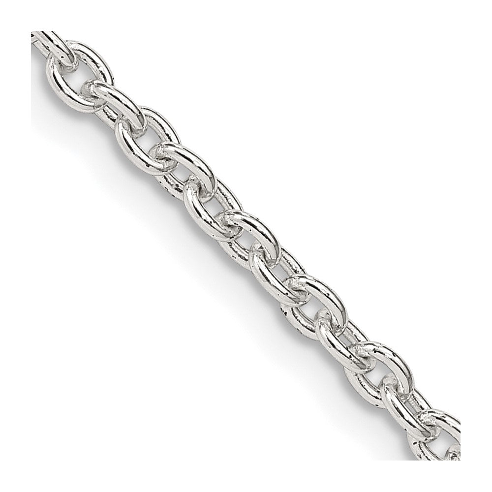Sterling Silver 2.75mm Cable ChainQCL080