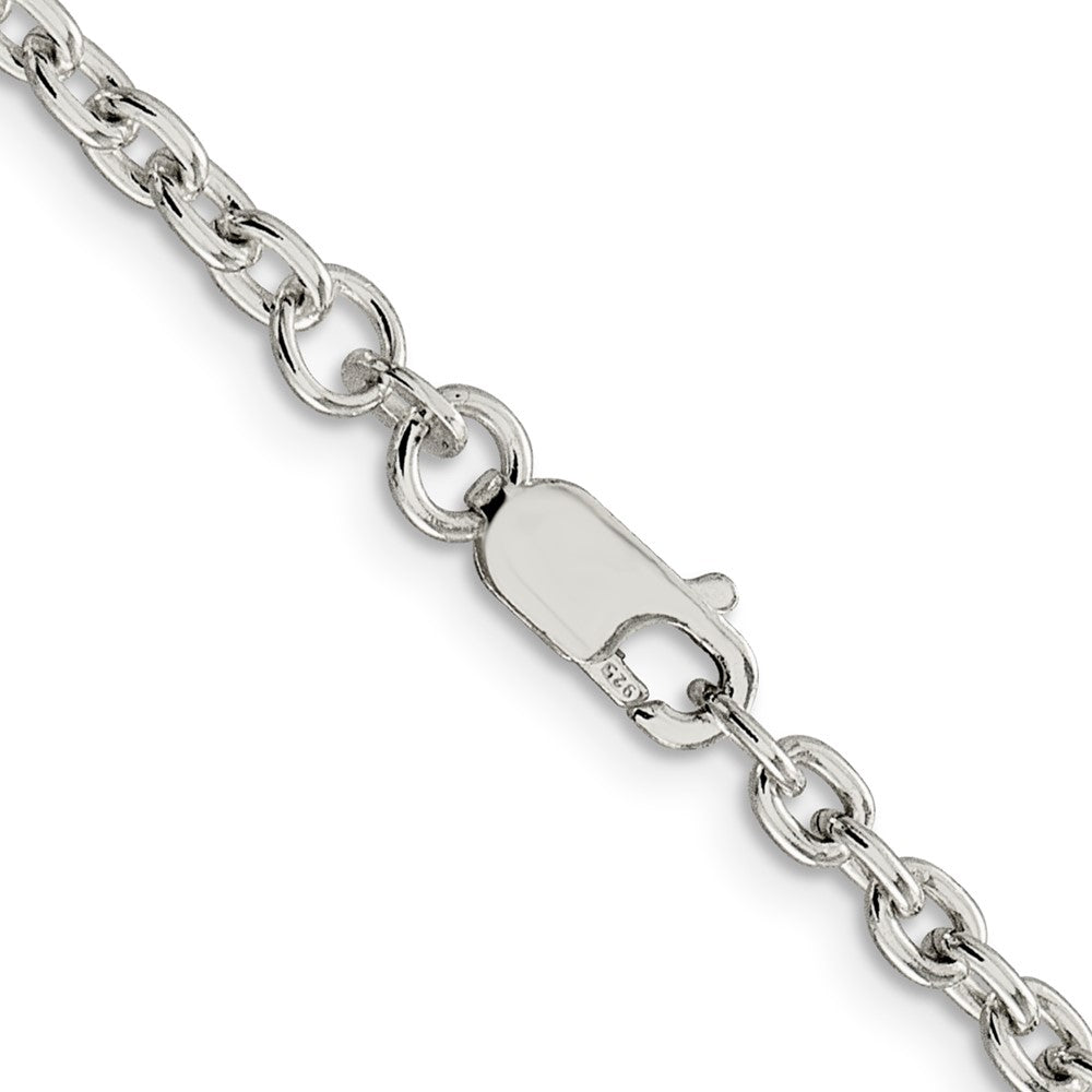 Sterling Silver 3.5mm Cable ChainQCL100