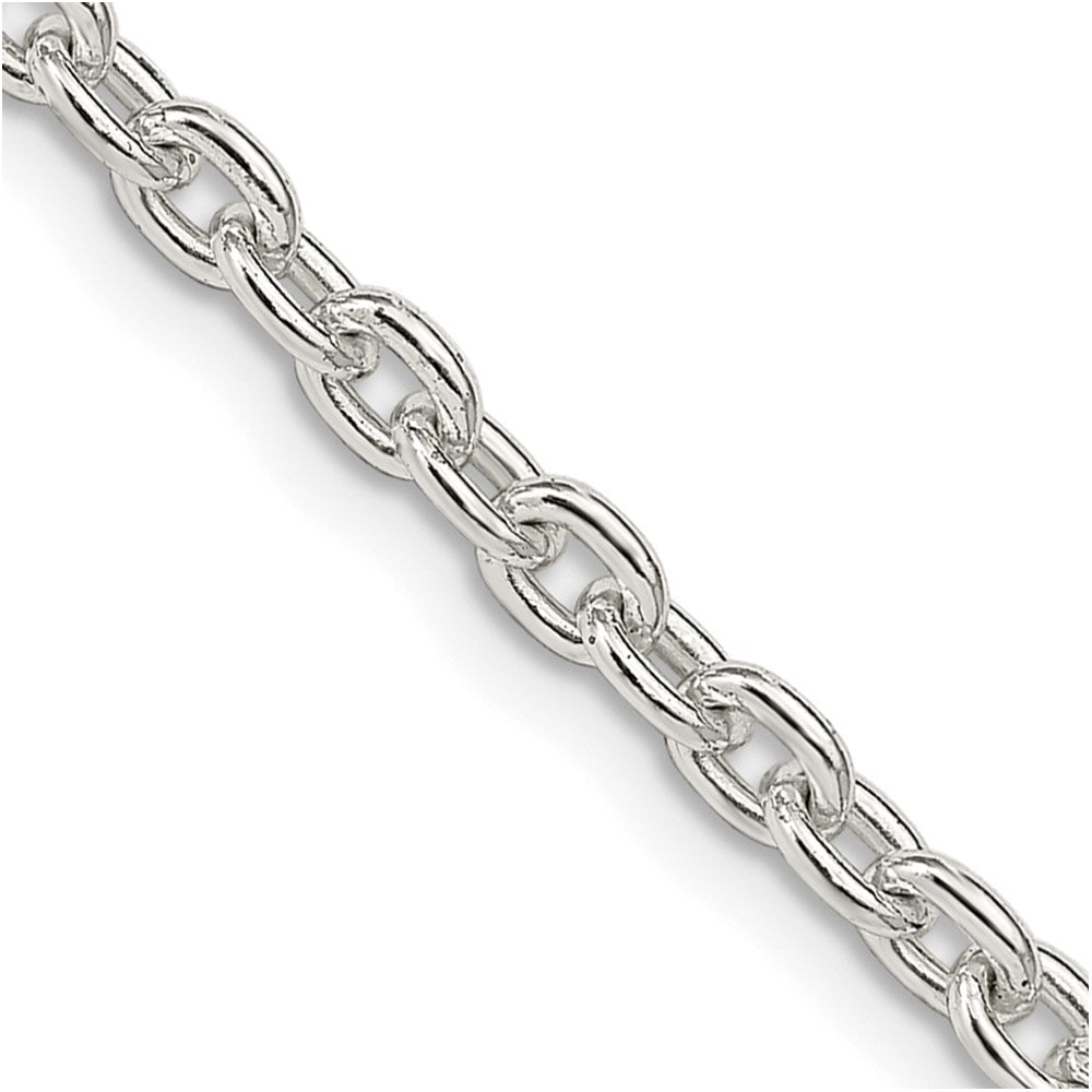 Sterling Silver 3.5mm Cable ChainQCL100