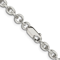 Sterling Silver 4.5mm Cable ChainQCL120