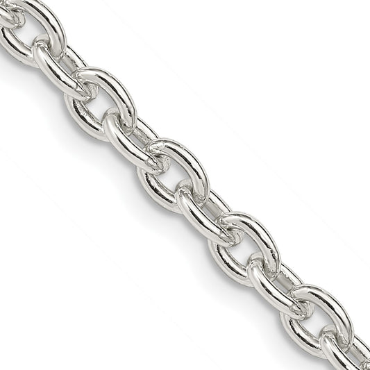 Sterling Silver 4.5mm Cable ChainQCL120