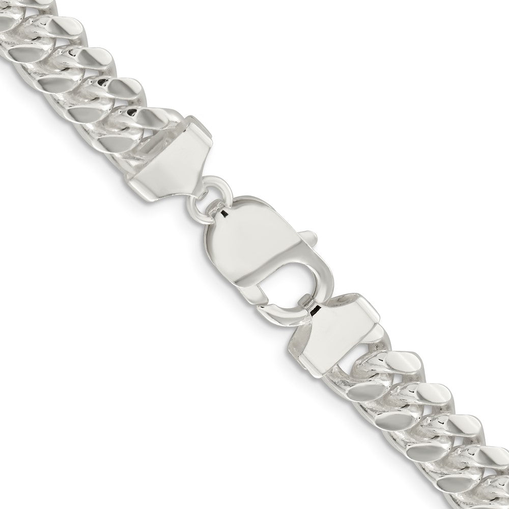 Sterling Silver 9mm Polished Domed Curb ChainQDB250