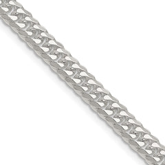 Sterling Silver Polished 5.7mm Double Diamond-cut Curb ChainQDD120