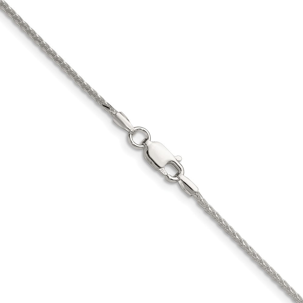 Sterling Silver 1.45mm 8 Sided D/C Double Spiga ChainQDDS035