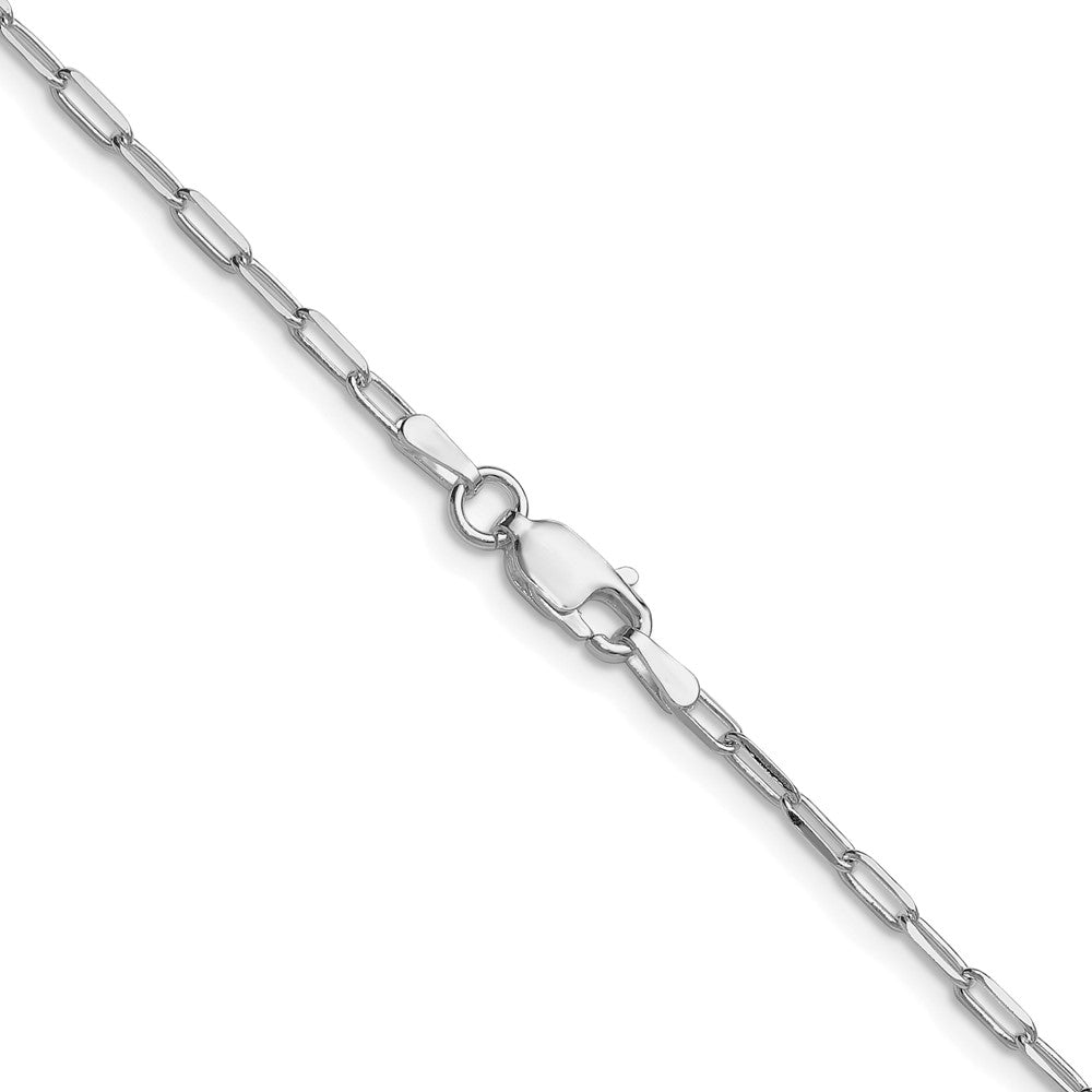 Sterling Silver Rhodium-plated 2.15mm D/C Forzantine ChainQDFC060R