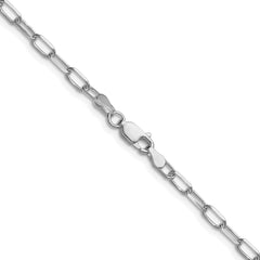 Sterling Silver Rhodium-plated 3.15mm D/C Forzantine ChainQDFC080R