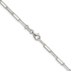 Sterling Silver 3.1mm D/C Paperclip ChainQDPC080