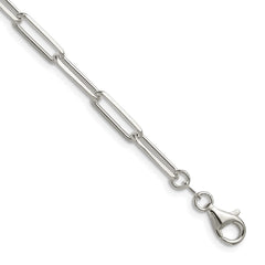 Sterling Silver 4.4mm D/C Paperclip ChainQDPC120