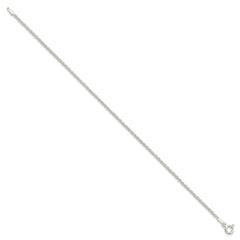 Sterling Silver 1.8mm Solid Rope Chain QDR035-8