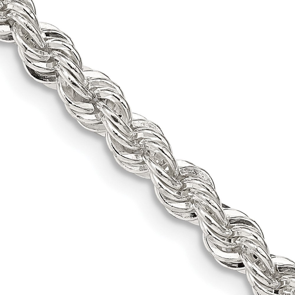 Sterling Silver 4.3mm Solid Rope ChainQDR080