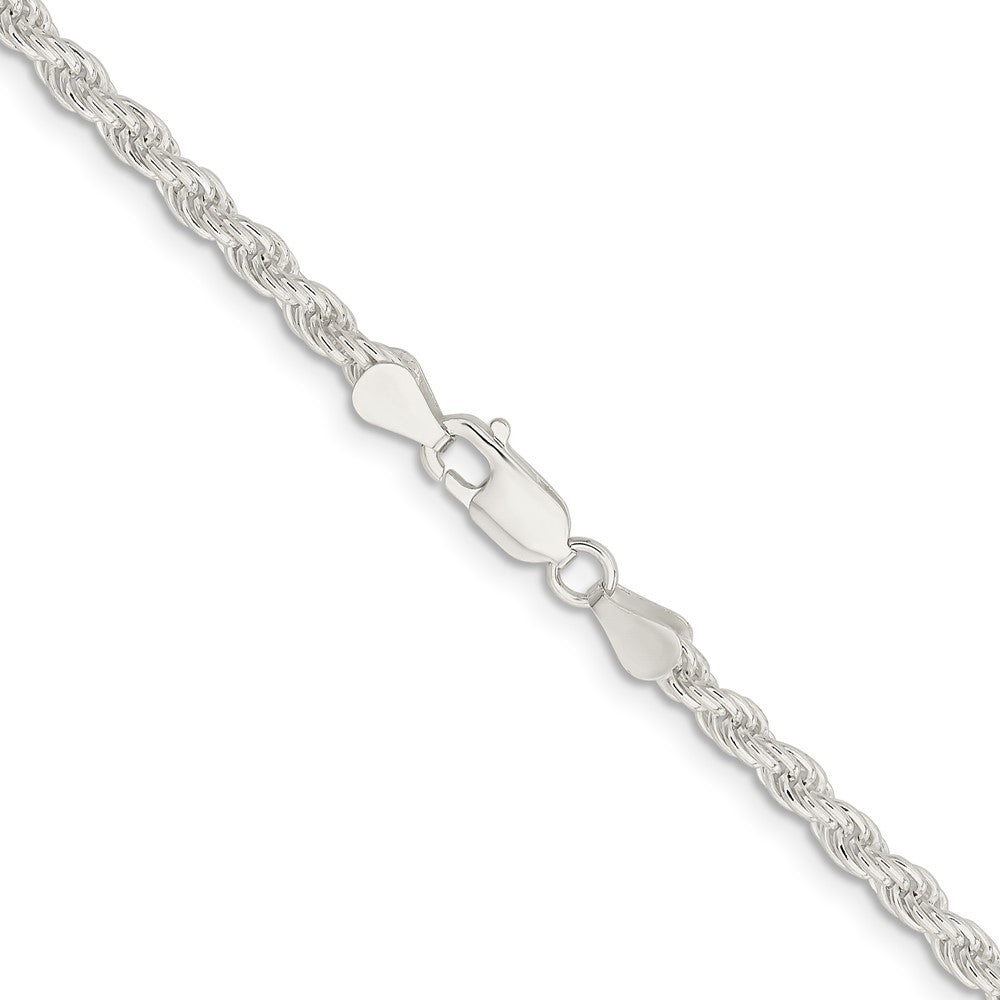 Sterling Silver 4.5mm Solid Rope ChainQDR090