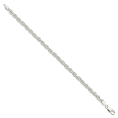 Sterling Silver 5mm Solid Rope Chain QDR100-8