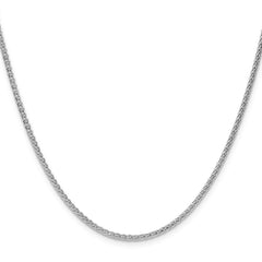 Sterling Silver 2.1mm Diamond-cut Square Spiga ChainQDSS045