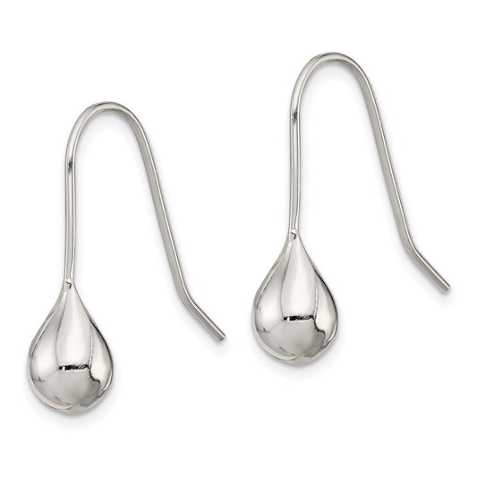 QE6834 Sterling Silver Teardrop Earrings