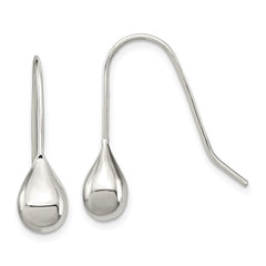 QE6834 Sterling Silver Teardrop Earrings