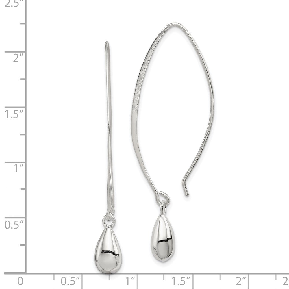 QE9080 Sterling Silver Fancy Earrings