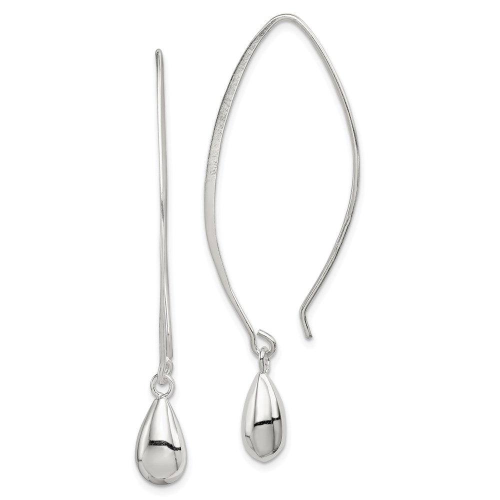 QE9080 Sterling Silver Fancy Earrings
