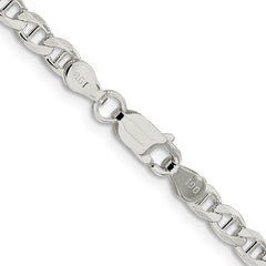 Sterling Silver 4.0mm D/C Flat Anchor Curb ChainQFAN100