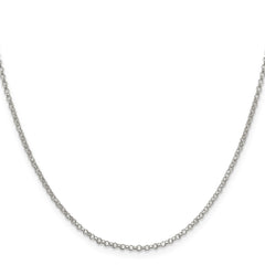 Sterling Silver 2mm Rolo ChainQFC1