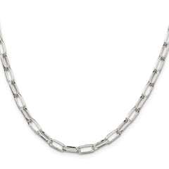 Sterling Silver 5mm Elongated Open Link ChainQFC102