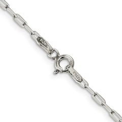 Sterling Silver 2mm Elongated Open Link ChainQFC156